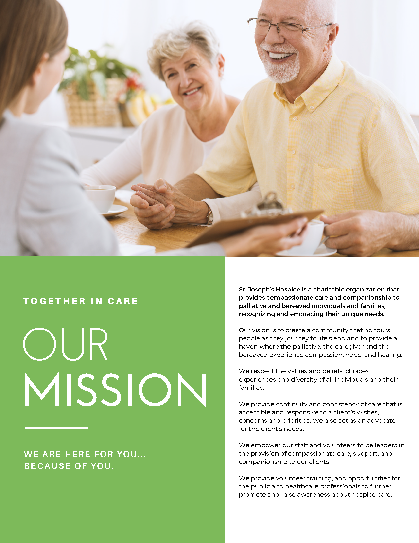 St. Joseph's Hospice — Always Together, Even When We're Apart - 3