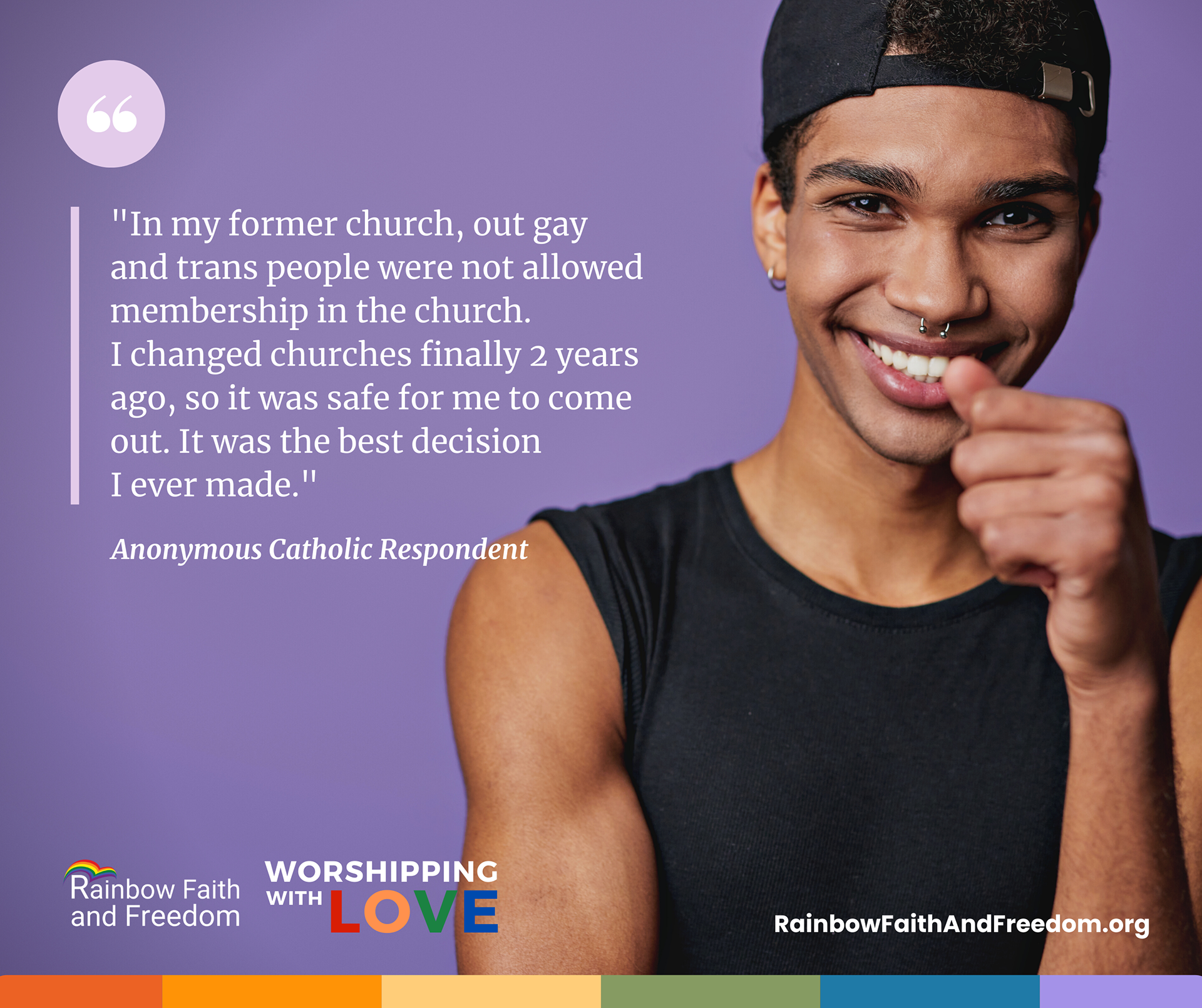 Rainbow Faith & Freedom — Infographics & Socials - 4
