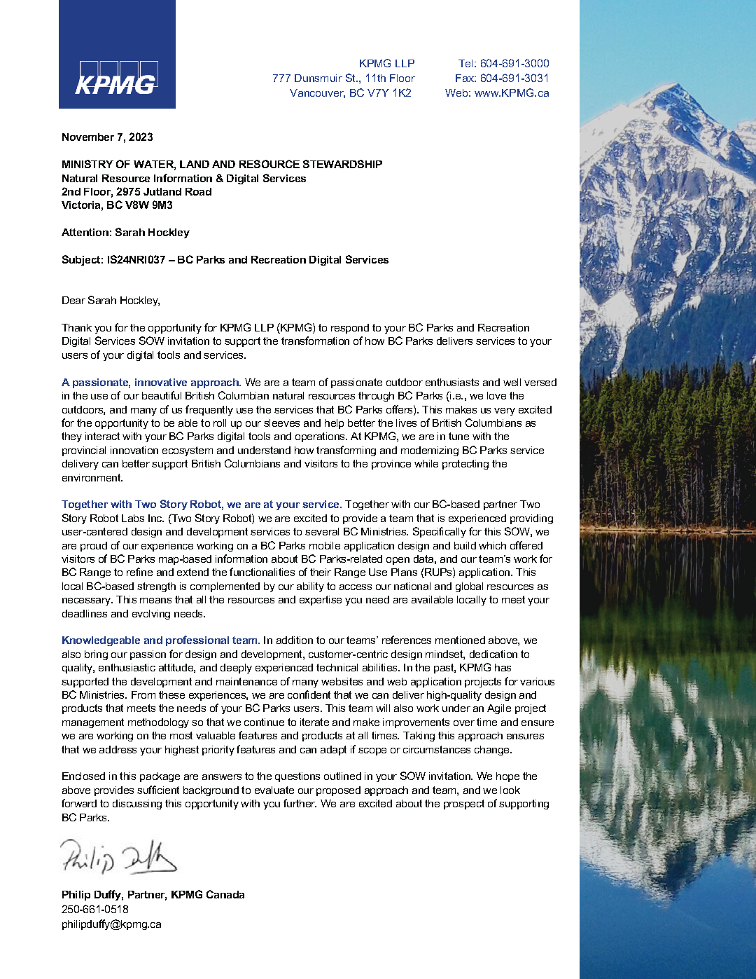 BC Parks — RFP Design & Creative Direction - 1