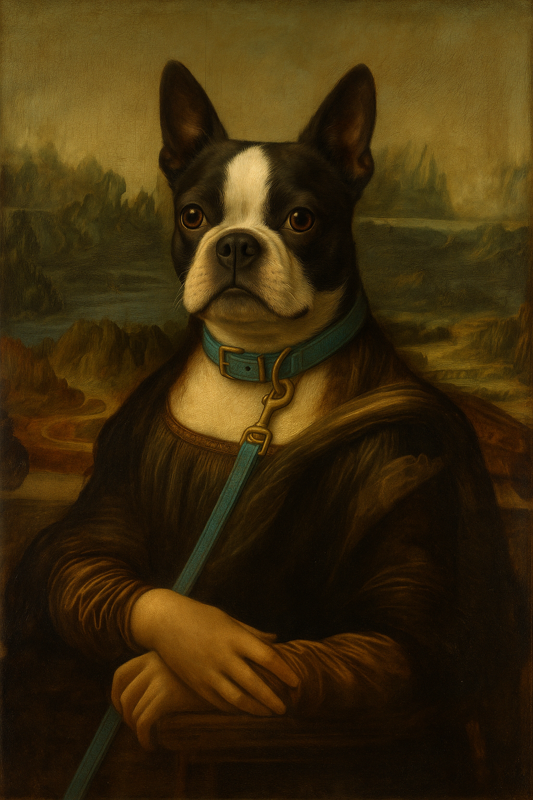 La Gioconda's Afternoon Outing